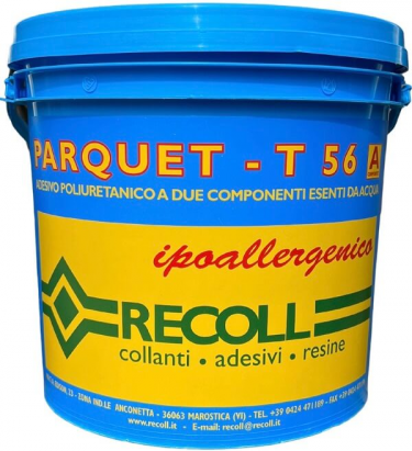 Клей для паркету (Recoll T/56 10(9.2+0.8)кг) фото #1