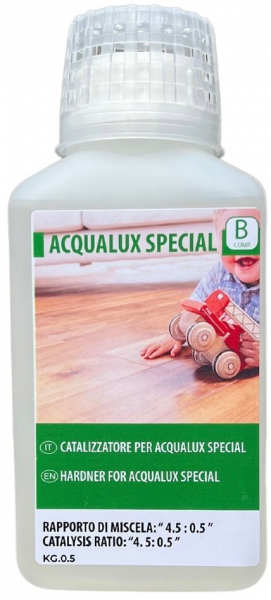 Лак для паркета Recoll ACQUALUX SPECIAL H2 SUPER OPACO (SUPER MATT) 5(4,5+0,5)л (супер<br>матовый) фото #2